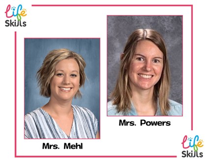 Picture of Mrs. Mehl and Mrs. Powers