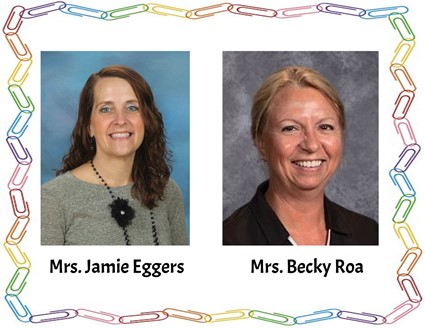 Pictures of Mrs. Eggers and Mrs. Roa
