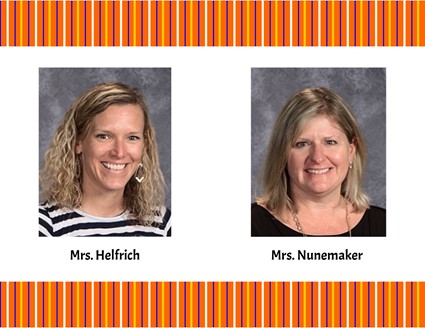 Pictures of Mrs. Helfrich and Mrs. Nunemaker